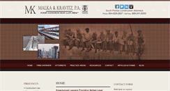 Desktop Screenshot of mkpalaw.com